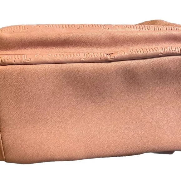 Juicy Couture Backpack w/ Mini Wallet Logo Light Jasmine Word Play Bag Pink  EUC - Picture 8 of 8